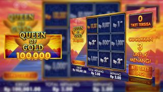 Slot Demo Queen of Gold Scratchcard